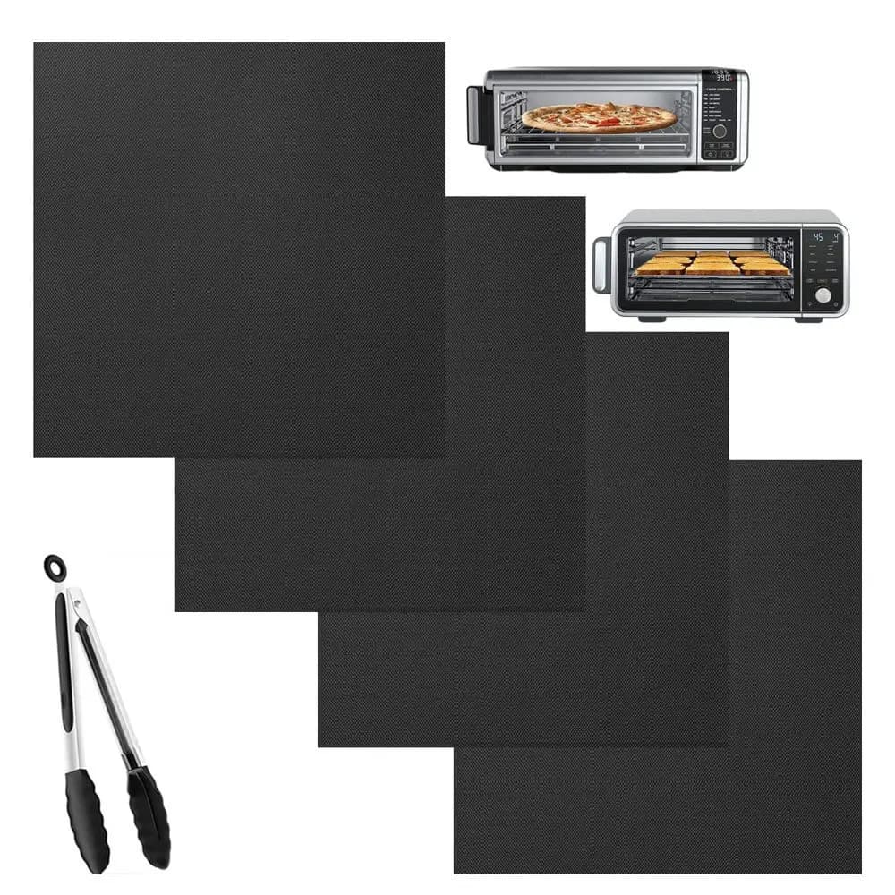 4 pcs air frying machine with clip for toaster Flip oven and air fryer NINJASP 101/201 Reusable adhesive