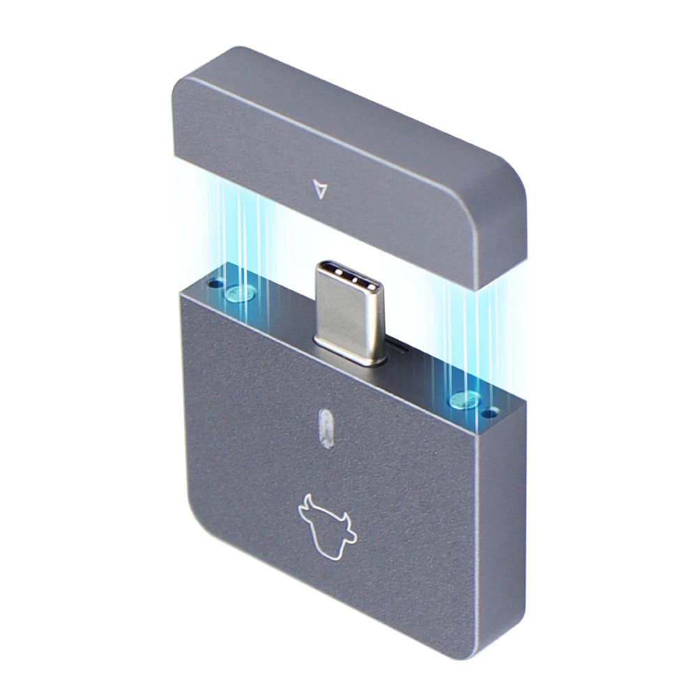 Scatola per disco rigido M.2 NVMe 2230 Custodia per disco a stato solido mobile USB3.2 Gen2 Custodia SSD esterna Plug and Play Chiave M per SSD M2 2230