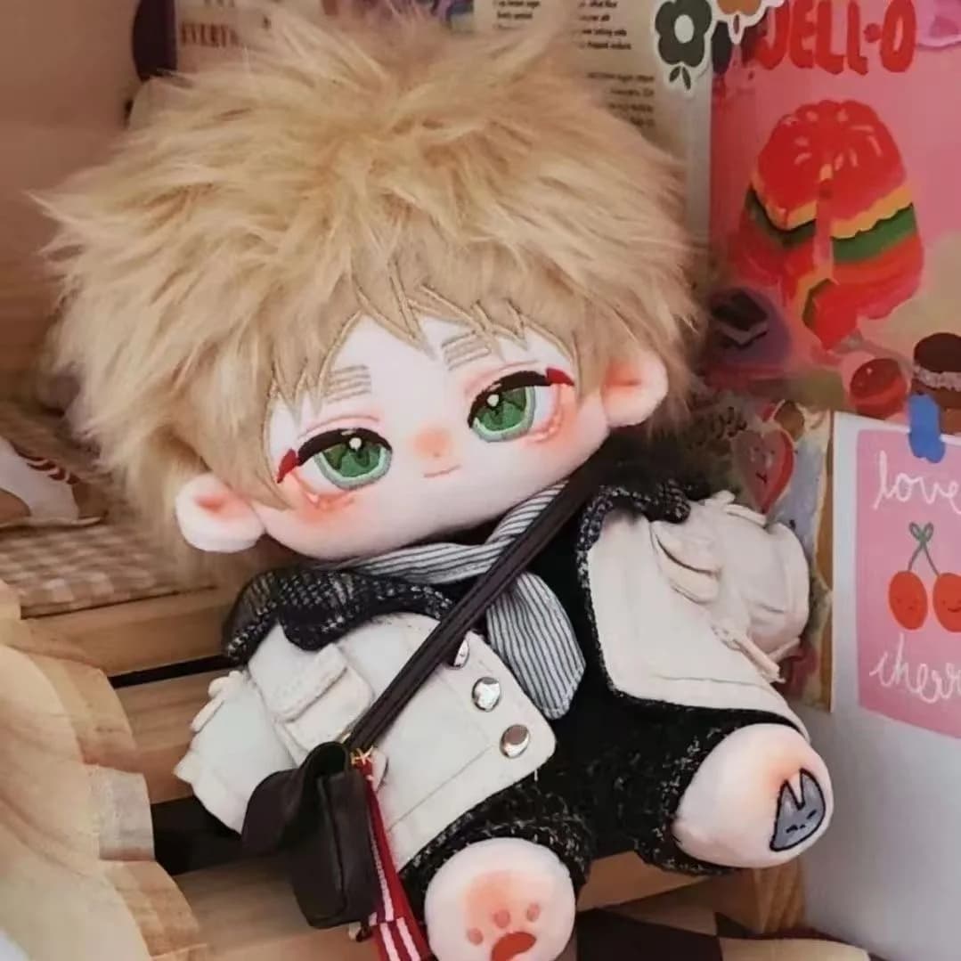 Peluche Hetalia Arthur Kirkland da 20 cm, Giocattolo da Vestire, Bambola di Peluche, Figura da Collezione, Regalo di Compleanno