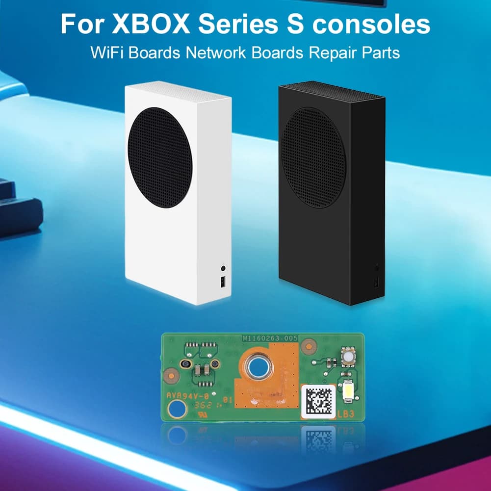 Replacement Power Button Board Rust Proof Wifi Module Board Network Card Board for XBOX Series S Console Accessories