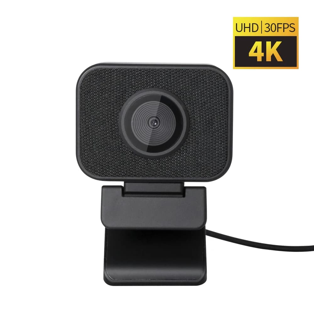 Webcam JJTS Type-C con Microfono 4K UHD USB per Streaming Live, Videochiamate e Podcast