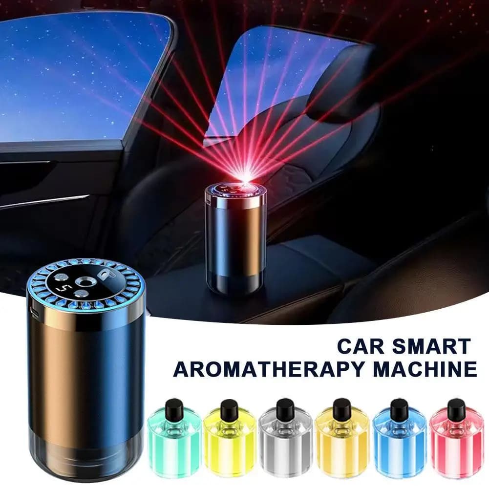 Cielo stellato Top Car Aromaterapia Macchina Ricaricabile Auto Livello Intelligente Di Diffusore Aroma 5 Diffusore Regolabile Auto J2S9