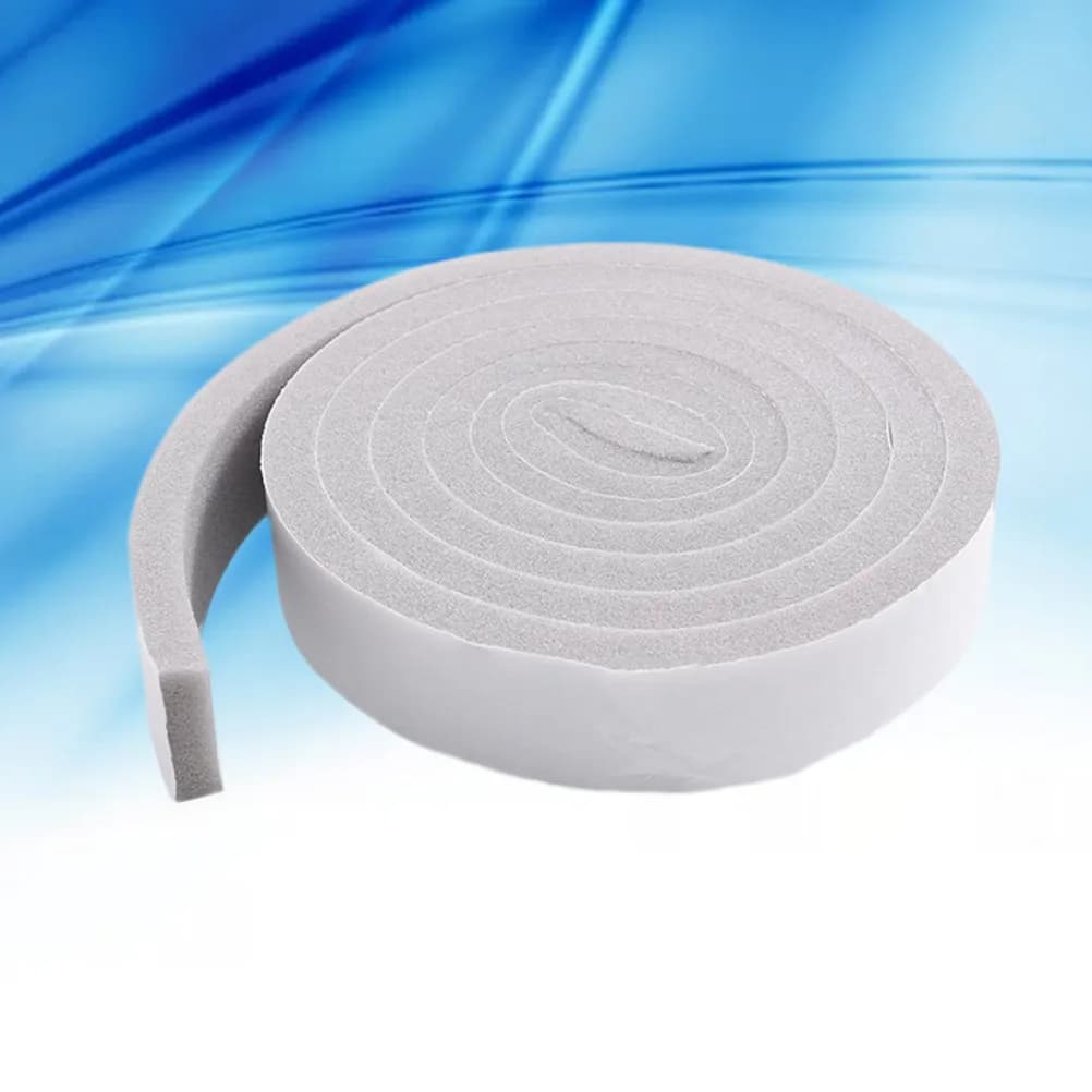 1 Pezzo Guarnizione Sottoporta Allargata 3 cm x 2 Metri in Poliuretano, Isolante Acustico per Interni