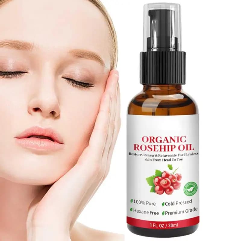 30ml Organic Rose Canine Oil Rose Hips Face Oil Moisturizing Cream For Skin Care Quick Absorption Oil For Face Oil Seeds Organic Rose Canine Oil