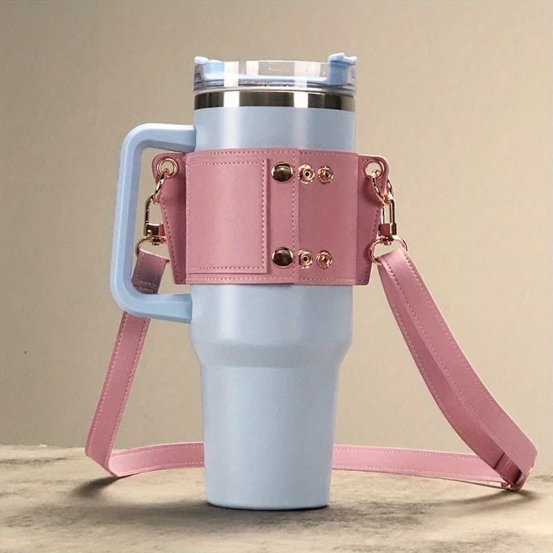 1 PC adjustable shoulder strap, durable cup shoulder strap, perfect for gym trips or cup holders for everyday use