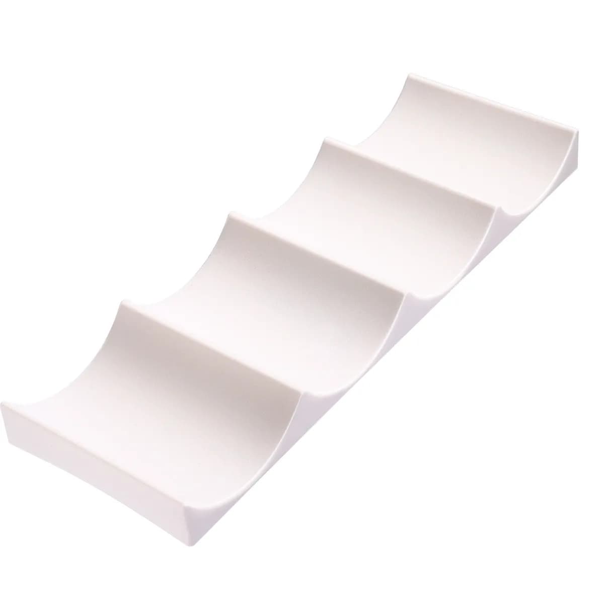Portabottiglie Orizzontale per 10 Bottiglie, Organizzatore Impilabile in Plastica per Cucina, Bancone, Dispensa, Frigorifero