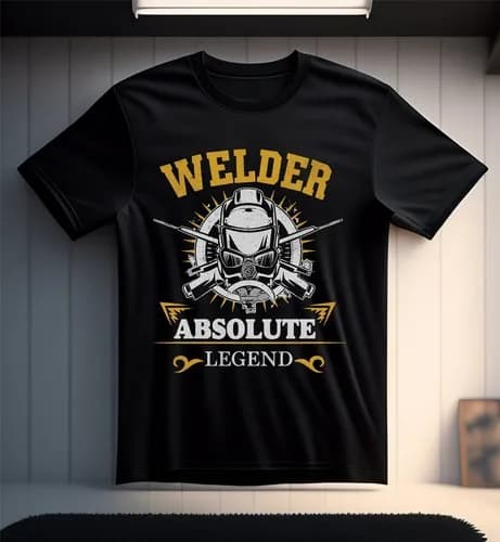 Welder T Shirt, Absolute legend T-Shirt, Father's Day tshirt, Welding legend Tee