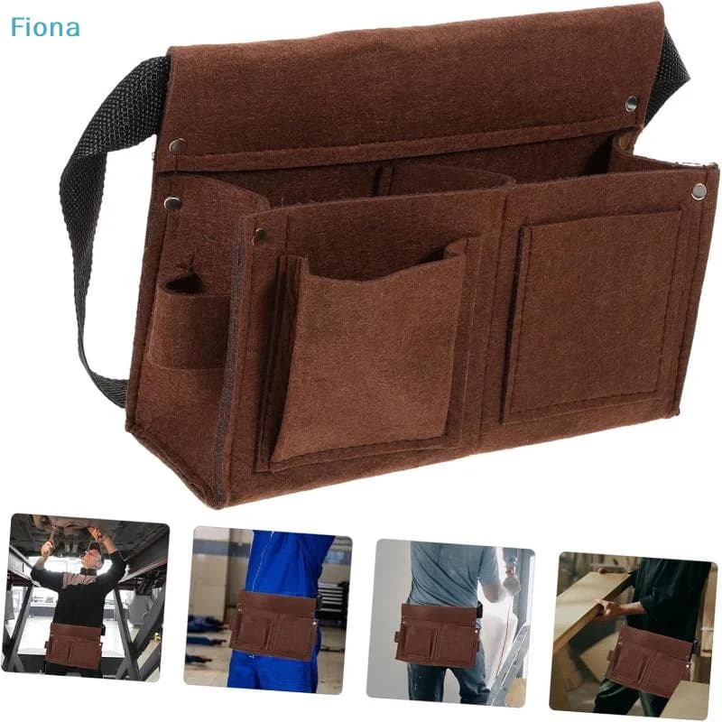 ♩Tool Waist Bag, Large Capacity Belt, Tool Set, Wear-resistant And Portable Nail Bag