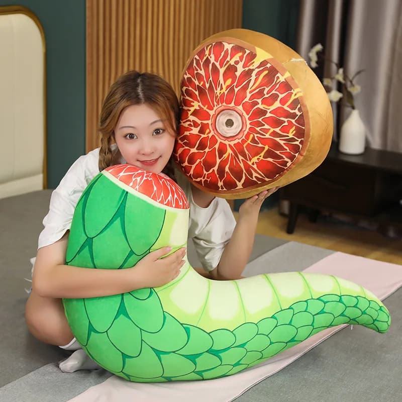 Tohru coda peluche cuscino per il corpo Anime Miss Kobayashi drago cameriera bambola di pezza drago cuscino decorativo per il corpo cuscino per la schiena Decor