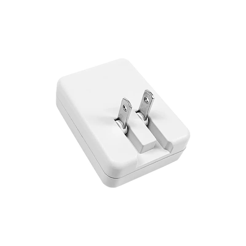 Caricatore da muro pieghevole USB da 10 W Adattatore di alimentazione 5 V 2 A 2000 MA Adattatore CA da viaggio pieghevole con spina americana UL FCC elencato
