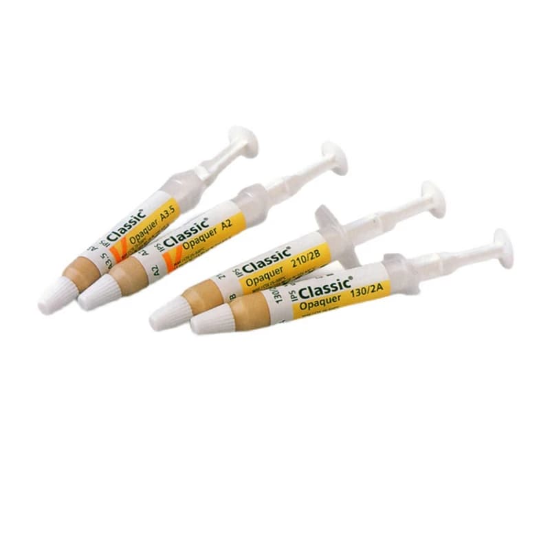 Materiale dentale Ivoclar IPS V Classic Opaquer 3Gr A-D Shades Opaquer paste per sbiancamento dei denti in ceramica metallica