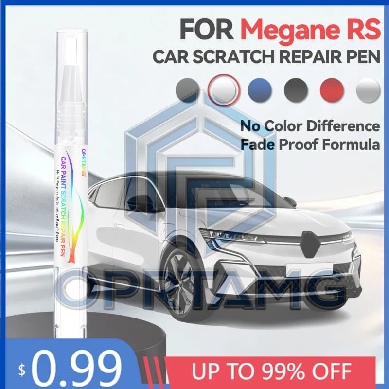 2026 Hot Paint Repair Pen Touch Up Scratch Remover DIY Auto Accessories Black White Orange Blue Gray For Renault Megane RS