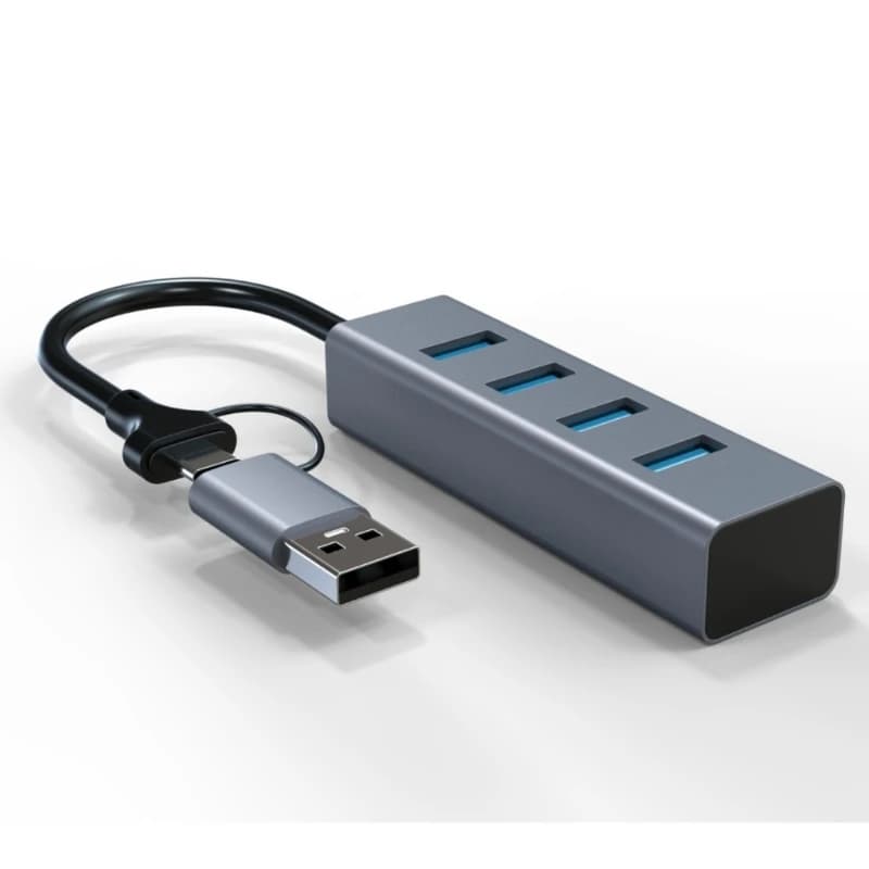 Docking station 3.0 a 4 porte Hub per notebook con trasmissione da 5 GB Docking station di tipo C