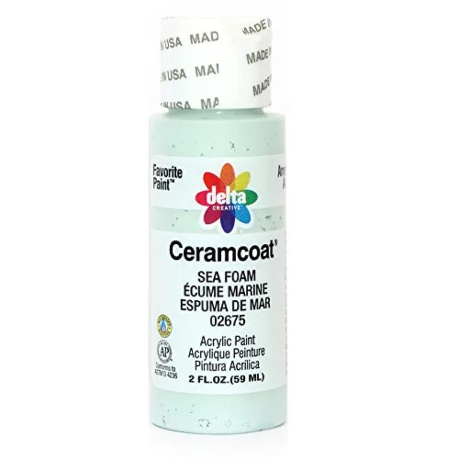 Ceramcoat Acrylic Paint in Assorted Colors,2675, Sea Foam