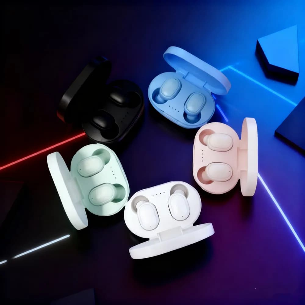 Nuovi auricolari Bluetooth TWS Auricolare Bluetooth wireless Cuffie con cancellazione del rumore con microfono Cuffie per smartphone