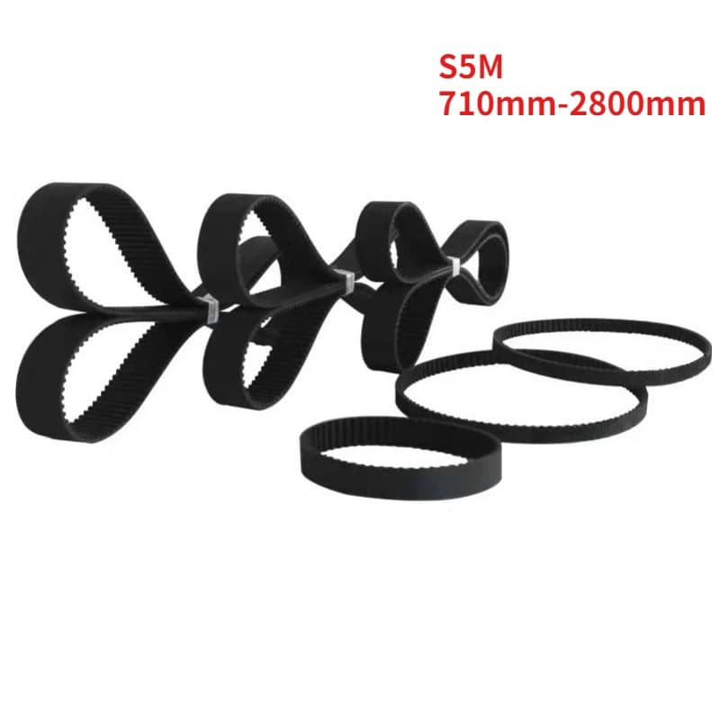 Cinghia di Distribuzione a Circuito Chiuso Perimeter S5M 710mm-2800mm, Larghezza 10~30mm