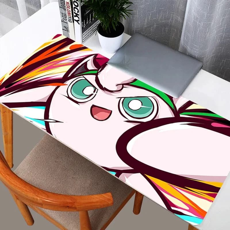 Tappetini per mouse Accessori da gioco PC Pokemon Pikachu Gamer Alfombrilla Nuovo tappetino da scrivania per computer Tappetino per mouse per tastiera Varmilo