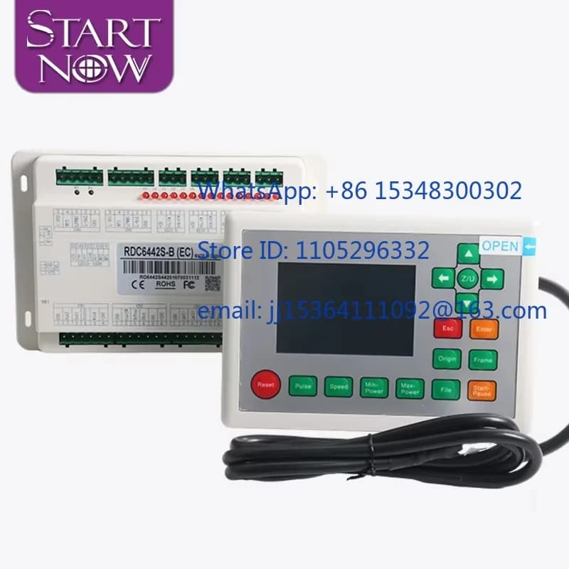 Scheda di controllo CO2 RDC6442G RDC6442S, utilizzata per macchine di incisione e taglio CNC, sistema di controllo scheda madre RDC6442