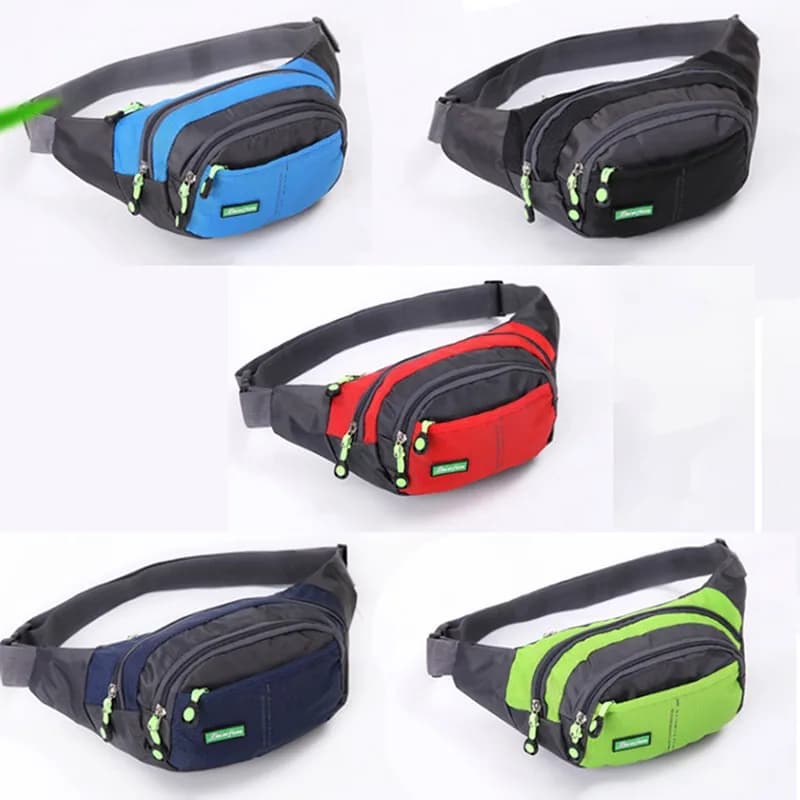 Men's Waterproof Waist Waist Bags For Men's Phone Waist Bags For Outdoor Sports Multifunctional Cycling Running Gym Bags Waist Bags