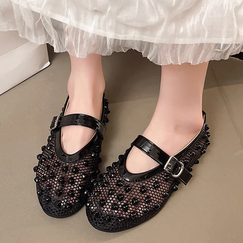 Mocassini da Donna, Scarpe Casual, Sandali di Design, Scarpe Sportive Estive in Rete, Moda 2026, Tendenza, Comode Scarpe da Passeggio, Zapatos Mujer