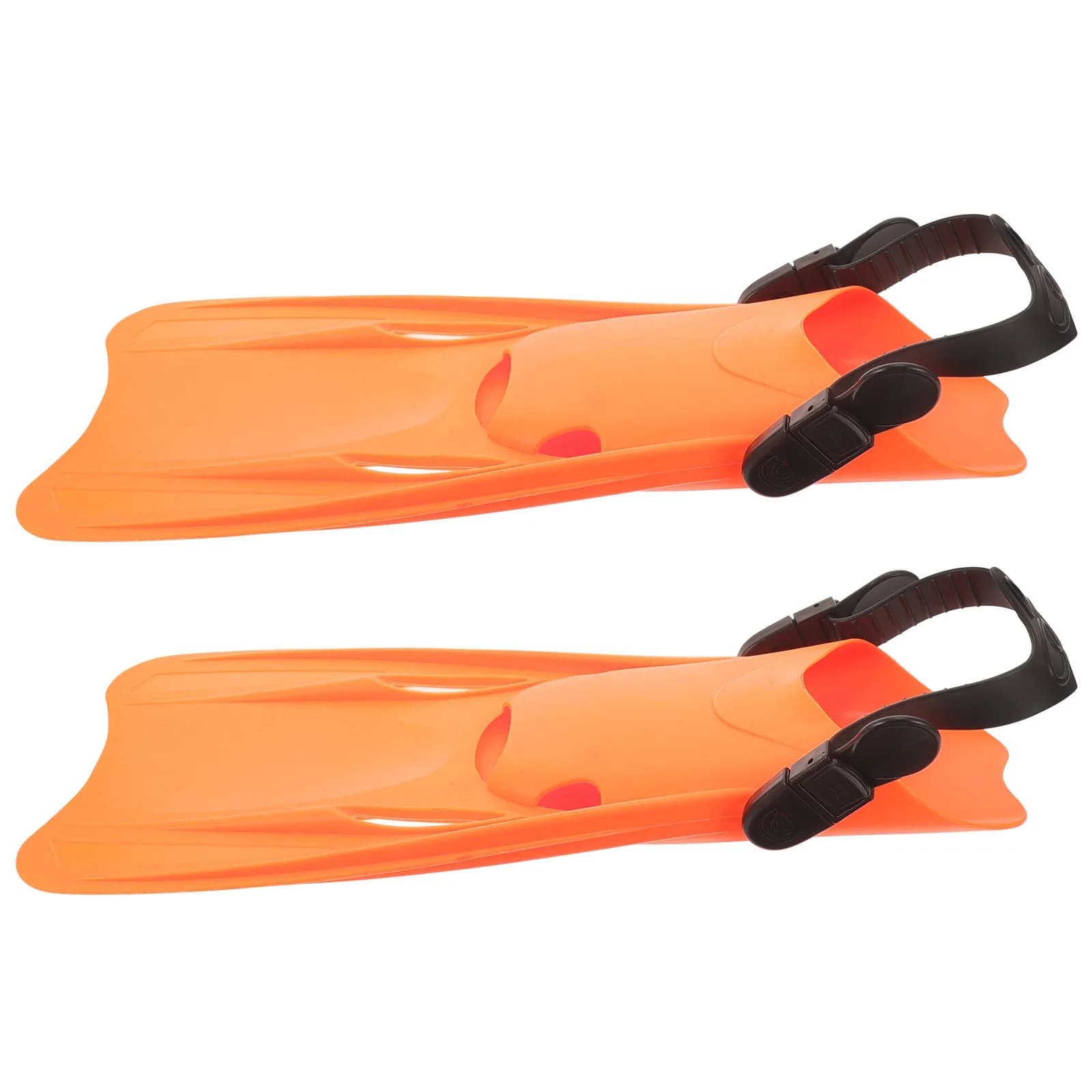 1 Pair Snorkeling Fins For Adults Diving Swimming Training Flippers Lightweight Tpr Pp Material For Snorkeling Diving