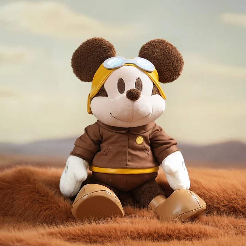 Autentico Spot Potdemiel Barattolo di miele Genuino Mickey Peluche Giocattolo alla moda Decorazione della casa Regalo di Natale Coppia Regalo commemorativo