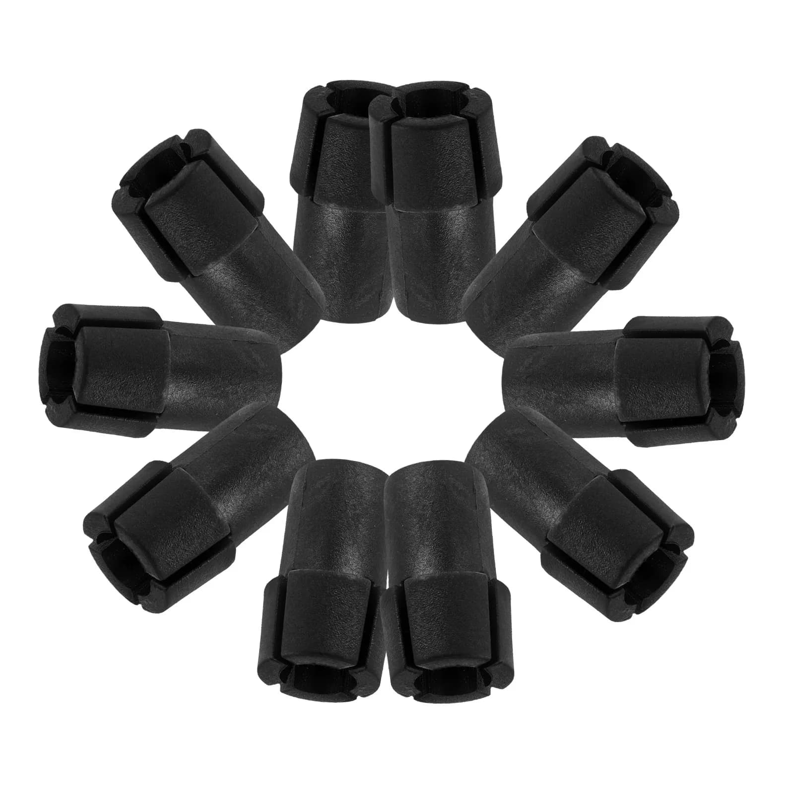 10Pcs Trekking Pole Accessories Quick Lock Anti-Slip Plug Fast Locking Upgrade Walking Stick Parts Hiking Gear Essentials
