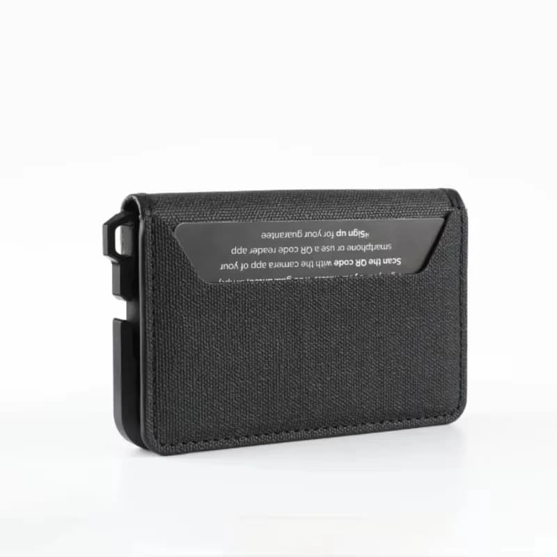 Nuovo portafoglio minimalista multifunzione in pelle RFID in lega di alluminio con portafoglio regalo apribottiglie in metallo per esterni