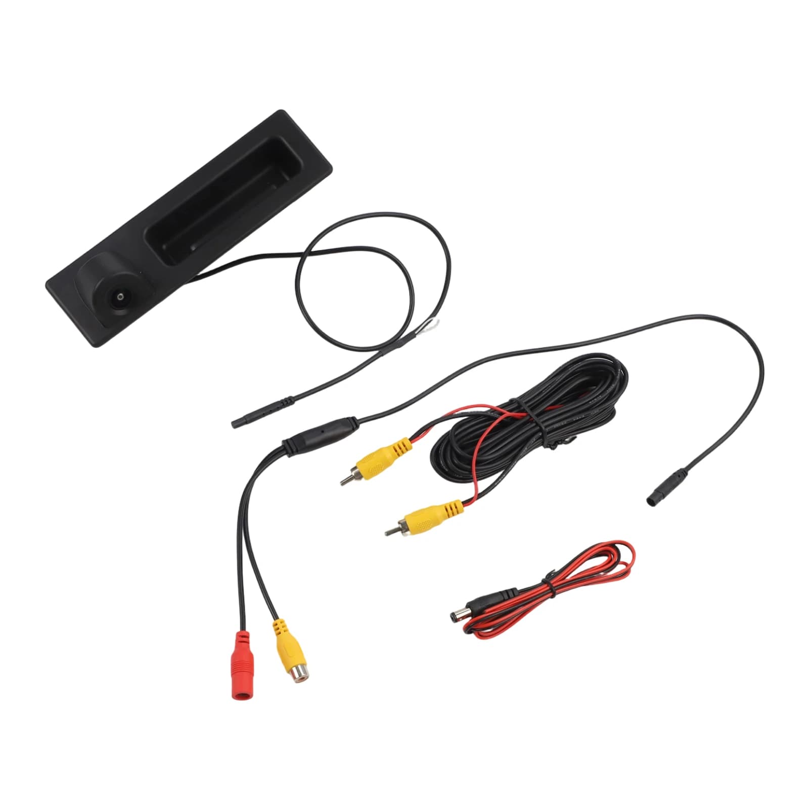 Interruttore Portellone Posteriore con Telecamera 51247463163 per BMW Serie X4, X5, X6, Serie 2, 3, 5 - Ricambio con Kit Cablaggio