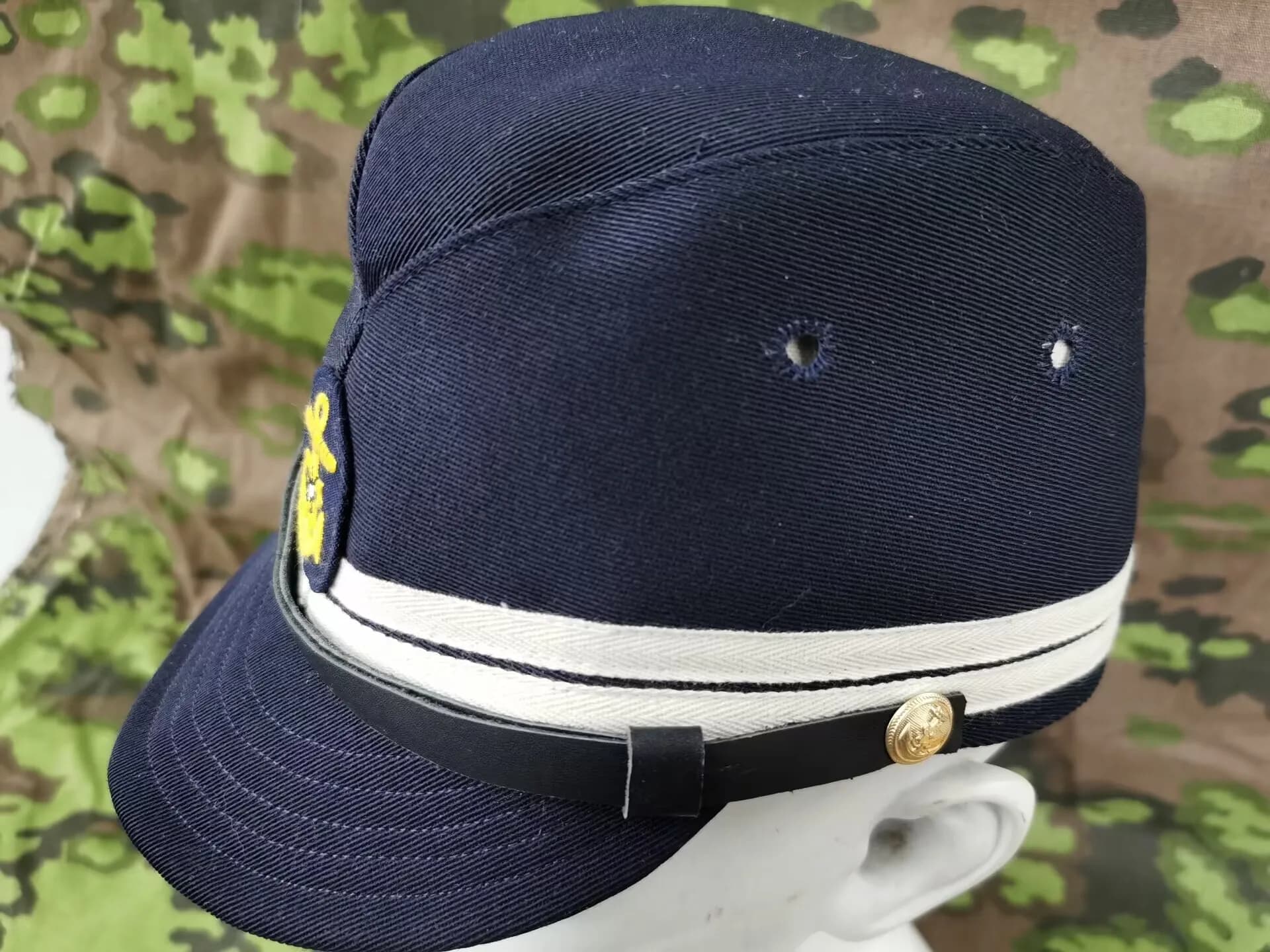 WW2 JP Navy cap Deep cyan