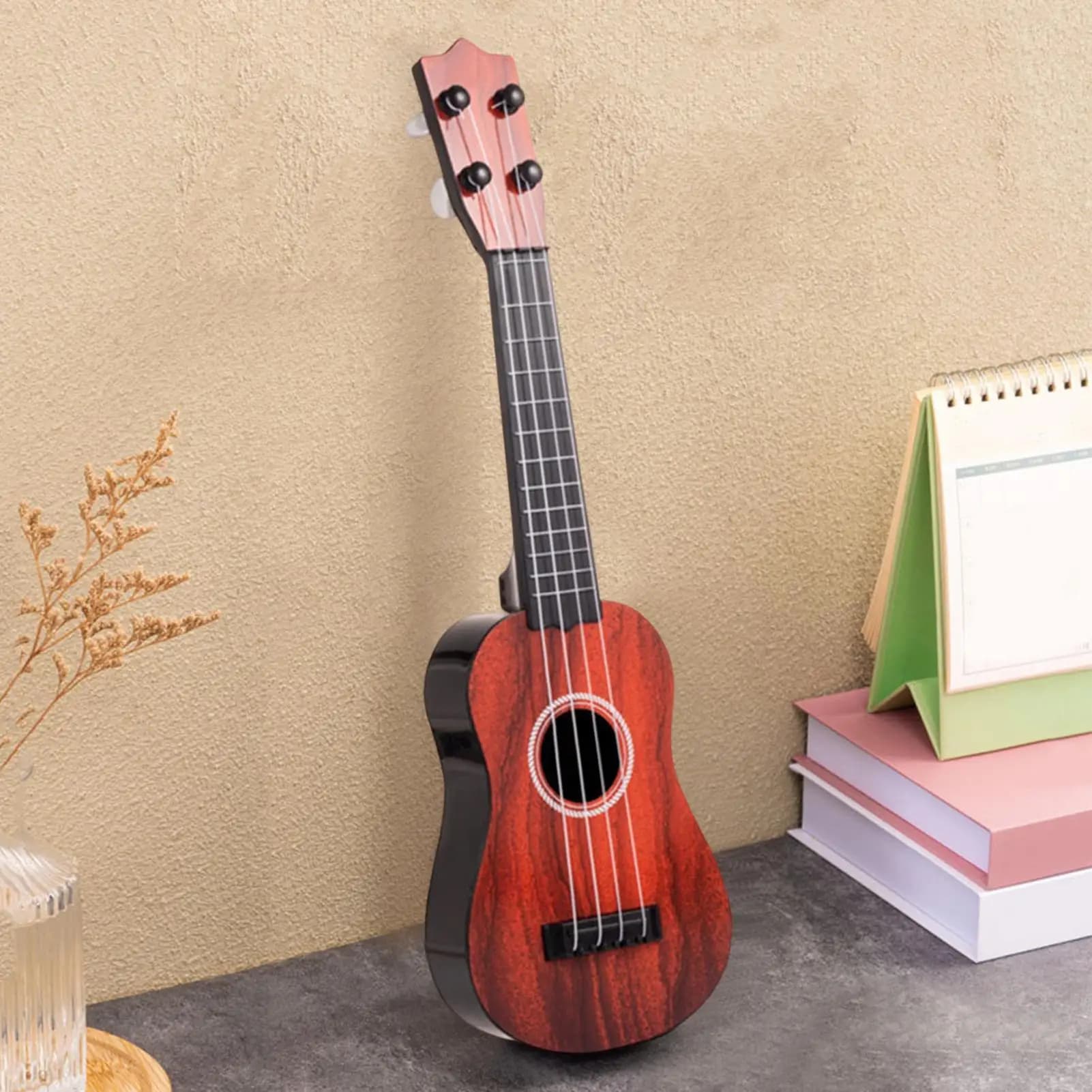 Ukulele per bambini, giocattoli educativi da 17 pollici, strumento a corde per studenti dell'asilo, scuola materna, ragazzi