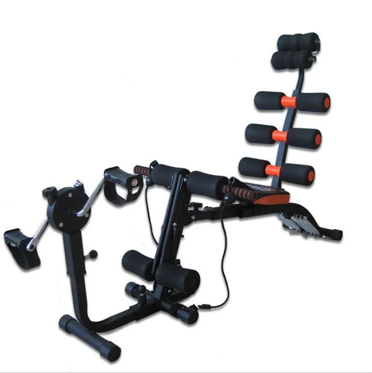 New Longotech Abdominal Fitness Machine, Tool 6 in 1 for Abdominal Exercises and Crunch