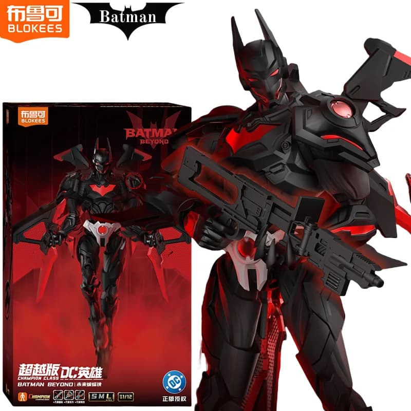 DC Originale BLOKEES Batman Terry McGinnis Beyond Knightmare Figura Justice League Building Blocks Bruce Wayne Comic Doll Toys