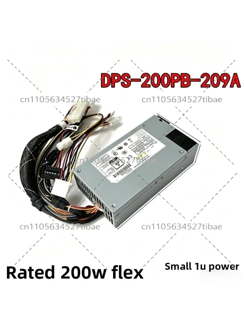 DPS-200PB-209A 200W All-in-One FLEX Small 1U Silent NAS Power Supply for Network Attached Storage Systems