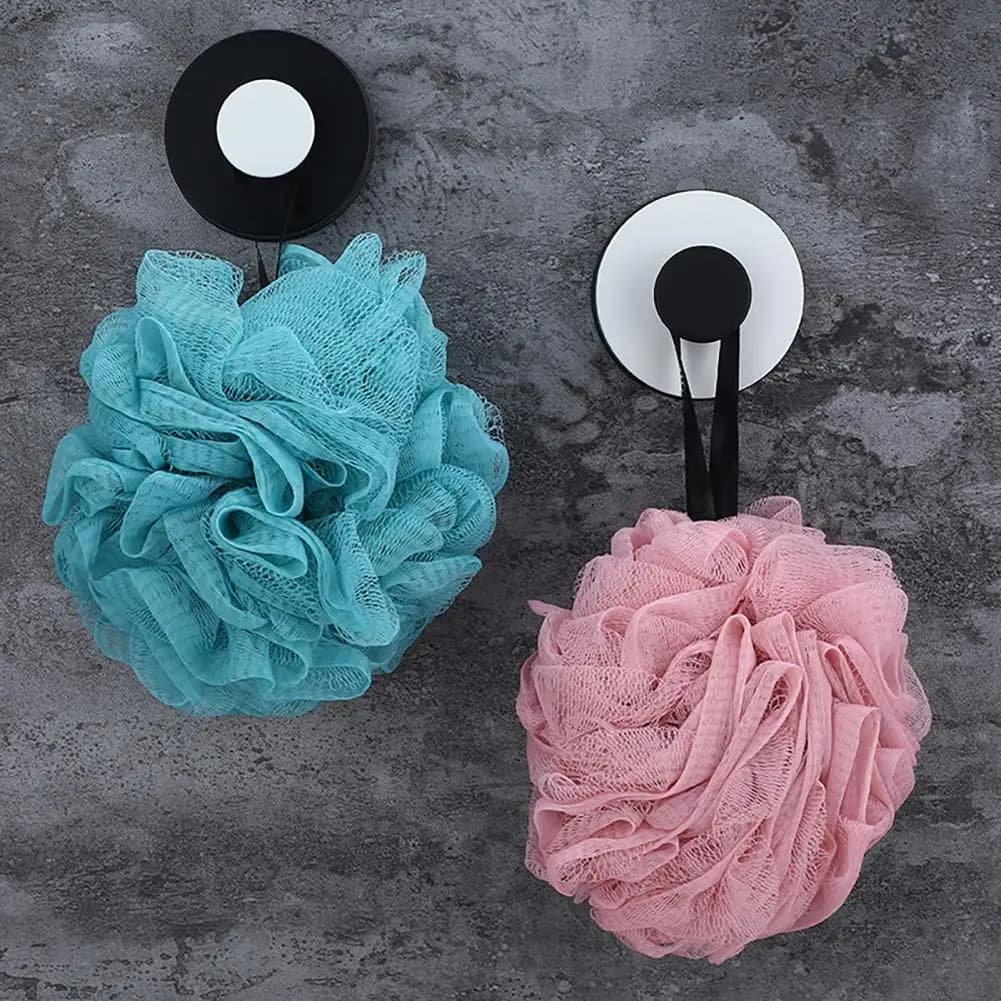 Gancio da parete Ganci a ventosa resistenti per ghirlande Asciugamani su vetro Senza trapano Gancio per ghirlande per specchi da bagno Doccia per finestre