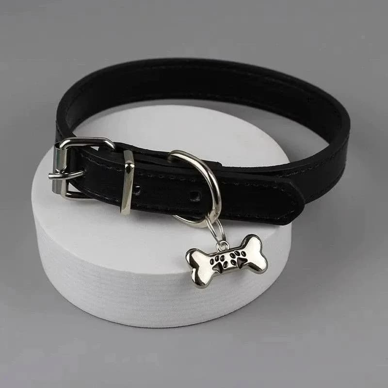 Colorful Leather Dog Claw Bone Punk Trendy Necklace for Women Exquisite PU Charms Choker Sweet Cool Party Jewelry Y2K Gifts