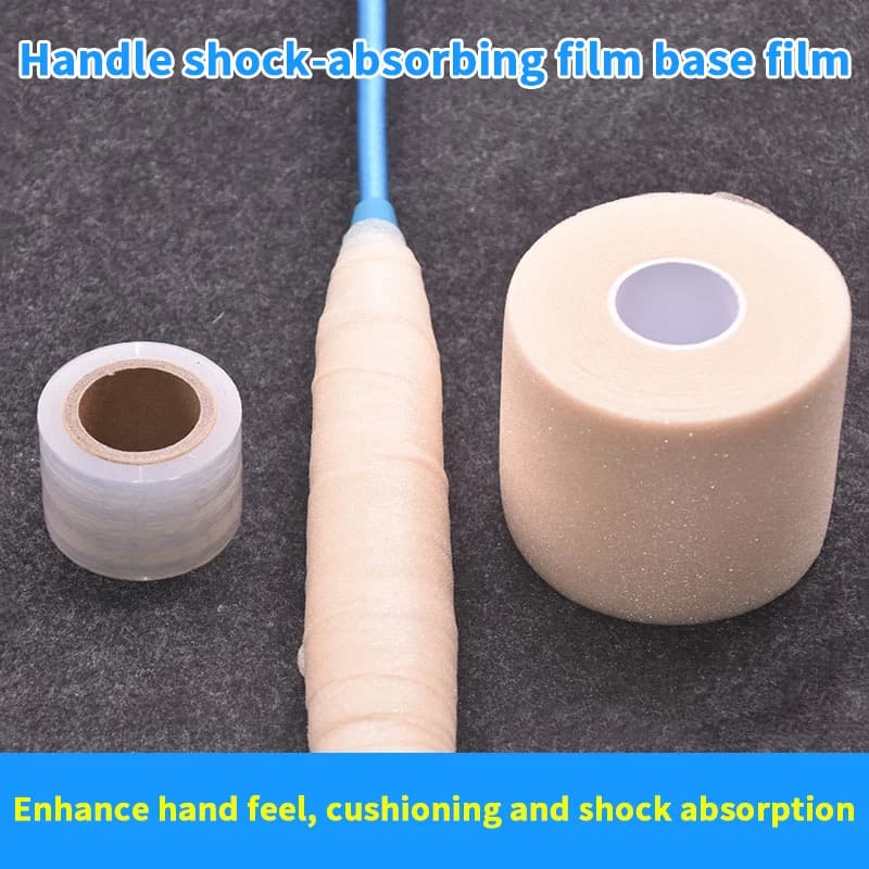 Overgrip for high resilience soft PU sponge for tennis and badminton, damper