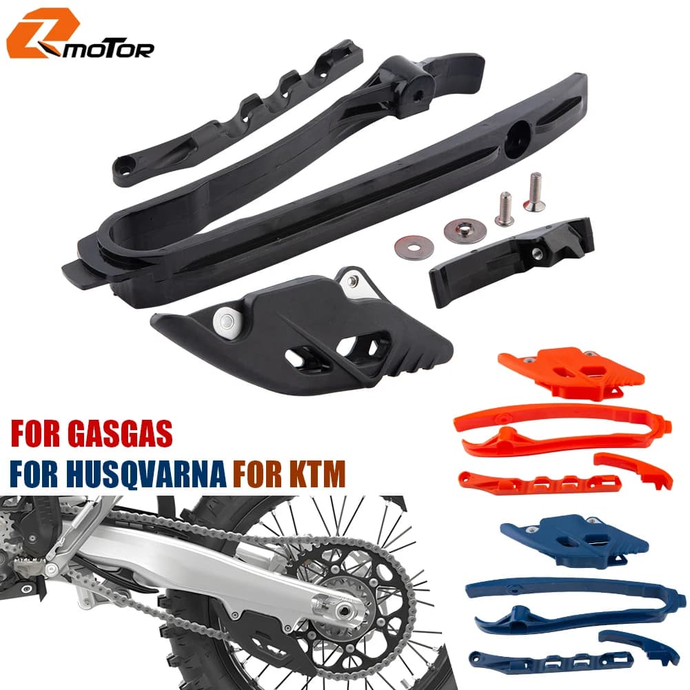 Kit cursore guida catena moto Guida linea freno per KTM Husqvarna SX SXF XC XC-F TC FC TX FX 23-25 EXC EXC-F XC-W TE FE 24-25