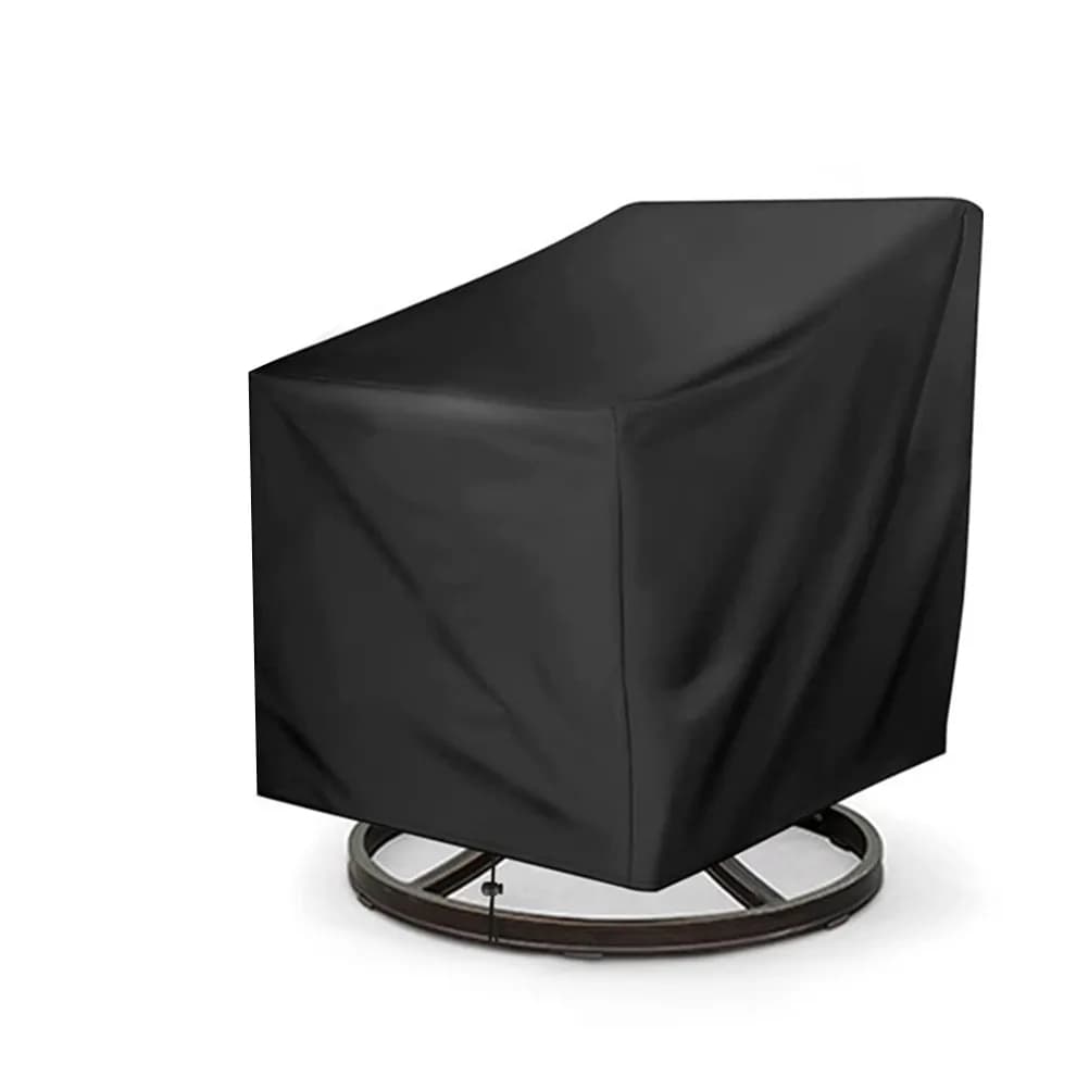 Copertura per Sedia a Dondolo da Esterno in Tessuto Oxford 210D Impermeabile, Facile da Installare, Rimovibile, Resistente alle Intemperie e ai Raggi UV