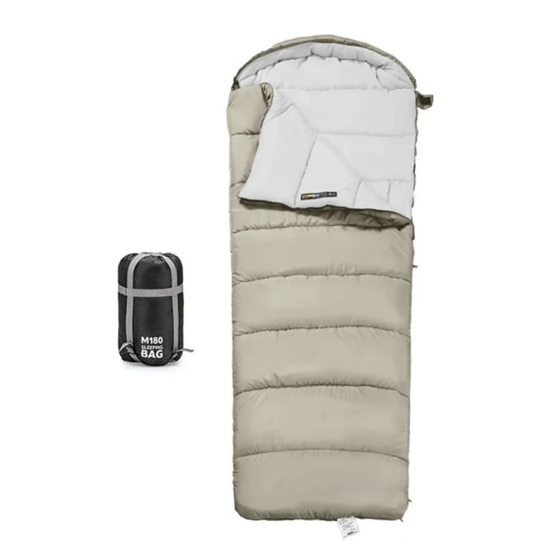 Double Persons Sleeping Bags For Adults Cold Weather 12°C- -18°C Cold-Resistant With Hooded Anti-Splashing For Camping Split