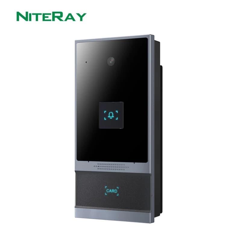 I62 2MP SIP campanello IP videocitofono videocitofono campanello citofono supporto IP66 schede RFID/IC impermeabili