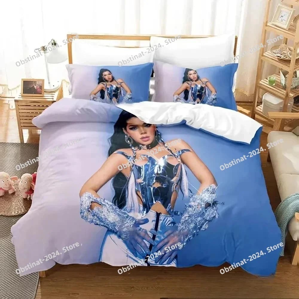 3D Kenia K23 OS Set biancheria da letto Set letto stampato Copripiumino Lenzuolo Federa Letto Copripiumino morbido Completo Queen King Size ragazzi Adulti