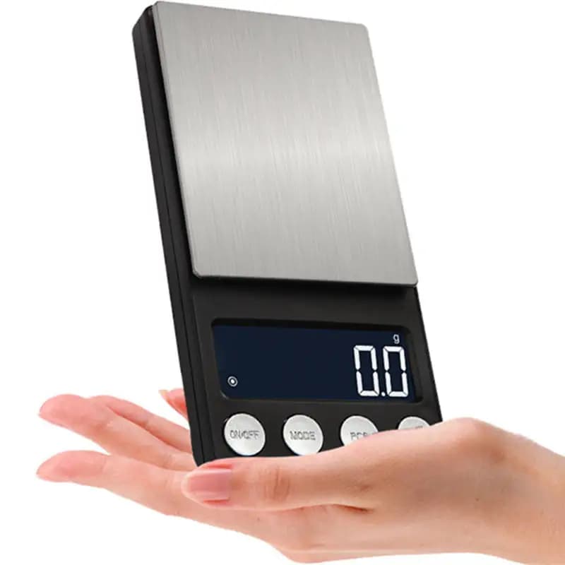 0.01g Mini Precision Digital LCD Jewelry Accessories with Gold Diamonds Pocket Balance in grams Kitchen Scale