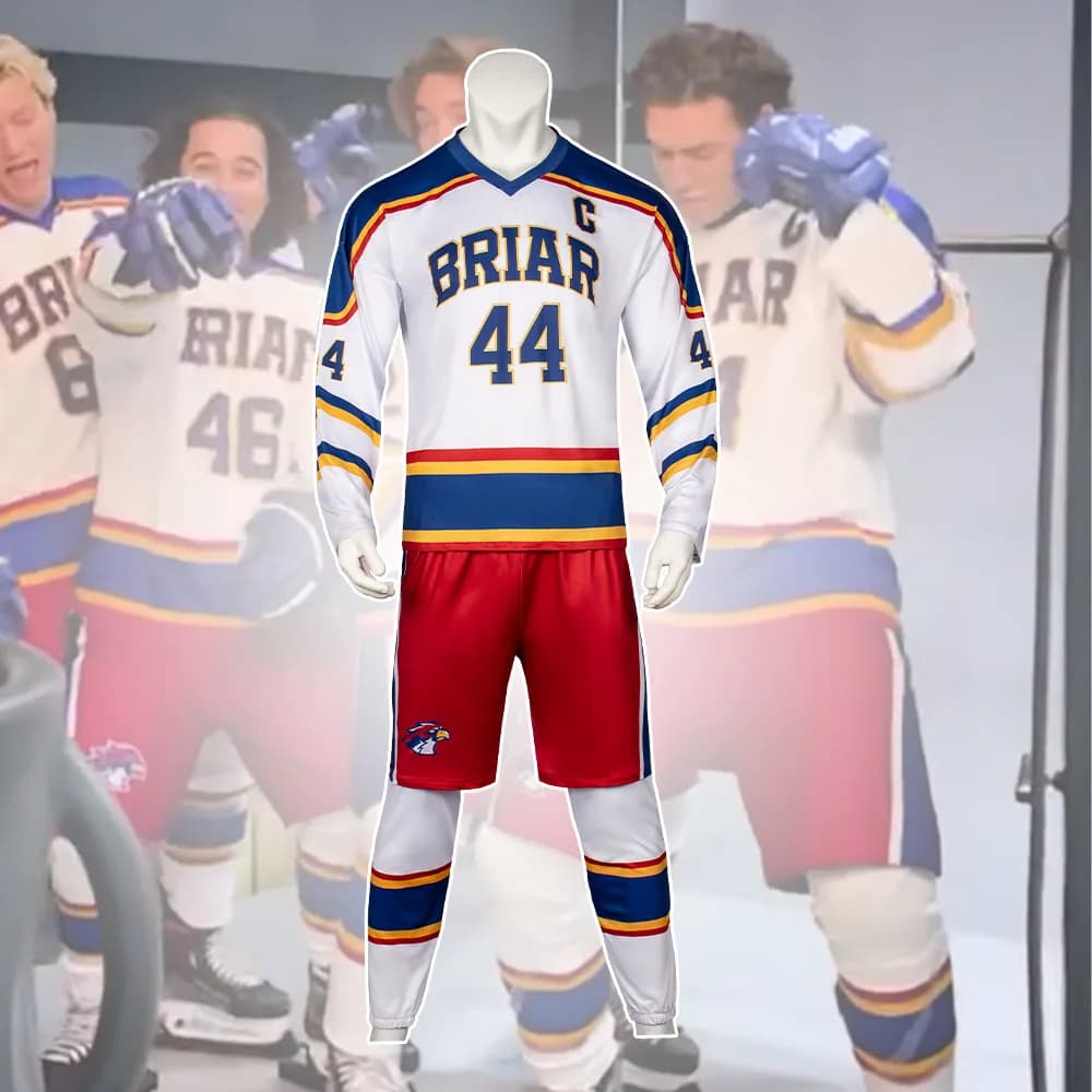 Off-campus male lead cosplay ice hockey jersey Garrett sportswear full set cosplay Hannah Campus