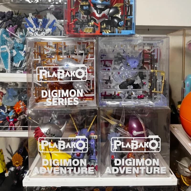 Disponibile - Bandai Plabako Assembly Digimon Serie Vol. 2 Blind Box - Modellino Auto da Collezione - Regalo Autentico
