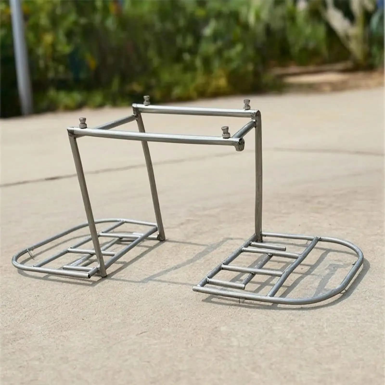 Motorcycle Cargo Rack Foldable Motorcycle Luggage Rack Heavy-Duty for Commuters