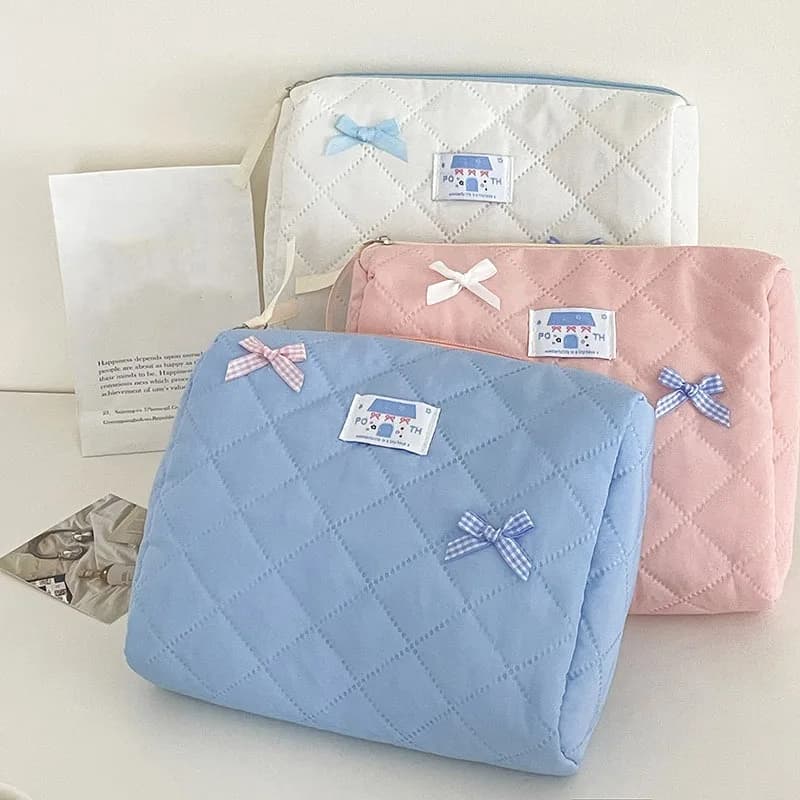 Custodie e borse per cosmetici per donna Ragazza Borse tote in poliestere Organizzatore da viaggio Custodia per trucco Custodia per pennelli per rossetto