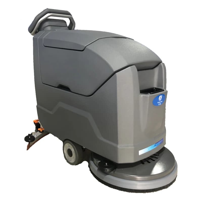 Lavapavimenti semovente CleanHorse G3 Walk Behind Polivac con aspirapolvere in vendita