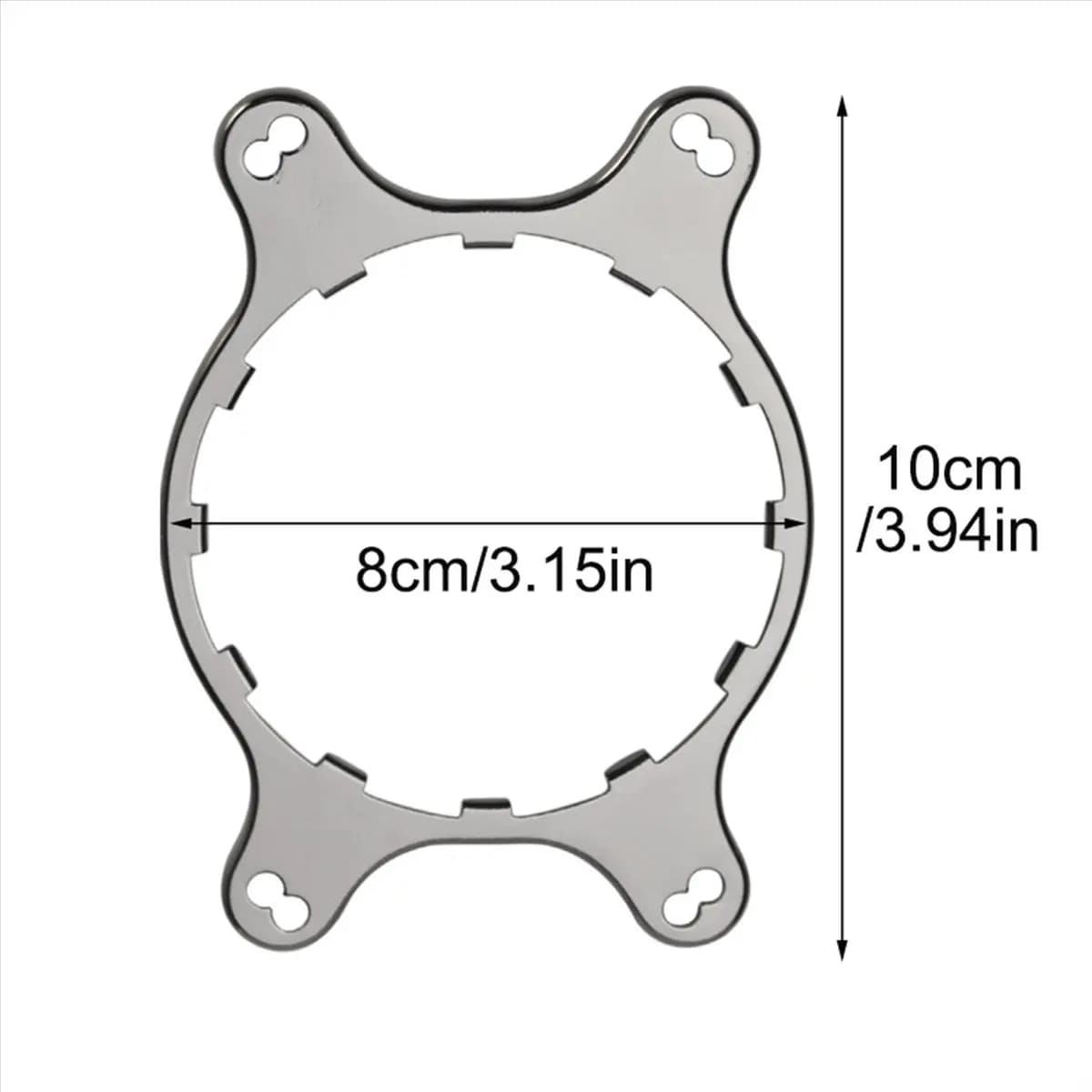Staffa di supporto per ventola di raffreddamento CPU HGHO, dissipatore di calore, accessori, piastra posteriore di ricambio per computer, supporto di raffreddamento per dissipatore di calore per AM4 AM5