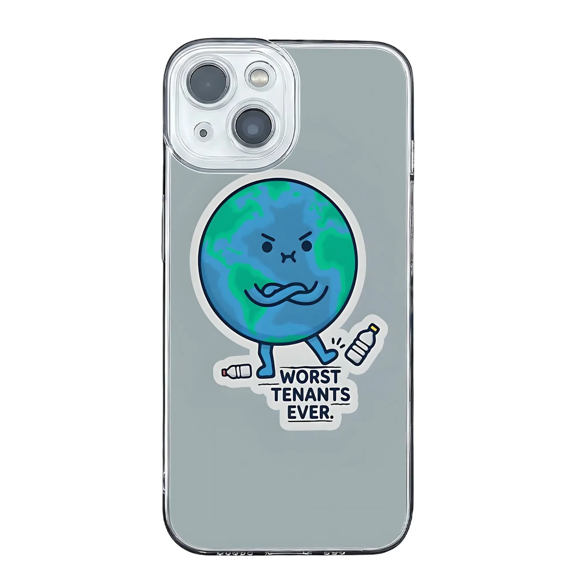Cover anti-collisione per iPhone 17 16 15 14 13 12 11 Pro Max - I peggiori affittuari di sempre